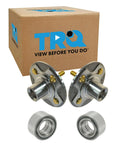 2 Piece Front Wheel Bearing And Hub Kit For Honda Civic 2001 Through 2005 Direct Fit Replacement Includes 2 Front Bearings And 2 Front Hubs For A Smooth Quiet Ride No Hassle Install
