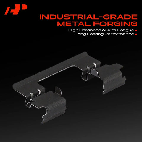 A-Premium Front Side Disc Brake Hardware Kit For Dodge Dart 2013-2016 Fits With Brake Code BRD Durable Replacement Part To Keep Your Ride Rolling Smooth And Safe On The Streets
