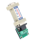 Top Shelf RS232 To RS485 Converter Adapter With Truly Passive Design For Heavy Duty Industrial Automation and Easy Data Interface Networking Supplies. Compact size with connectors.