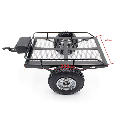 Heavy Duty Metal RC Chassis Frame For Trail Builds Compatible With TRX4 Axial SCX10 D90 CC01 Rock Crawler Trucks Upgrade