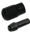 Collet Kit 14-46-0963 Fits 2525-20 Rotary Tool, black metal components for cutting, drilling, and sanding.
