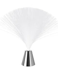 2 Pack Fiber Optic Lamp With Cone Base LED Color Changing Lights For Calming Mood Night Light Sensory Ambient Lighting