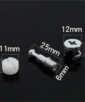 20 Pack Cam Screws For Furniture Thickening 3 In 1 Connecting Set With Eccentric Wheel Nuts Lock For Wardrobe Cabinet