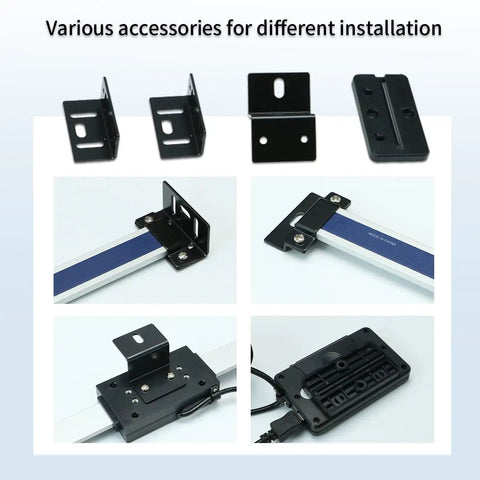 Accurate Digital Readout Lathe Scale For Milling Machines 0-150mm 0-6in installation accessories