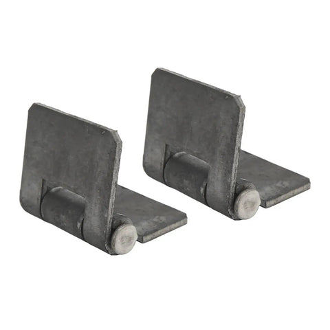 Stainless Steel Self-Closing Reversible Door Hinges Weld-On Butt Hinge Set 2 Pack 106 By 75 By 5 mm Trailer Accessories