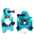 Pro Grade Adjustable Drill Hole Locator With Vacuum Base Sucker - Hole Saw Jig For Ceramic Tile Glass Marble Porcelain