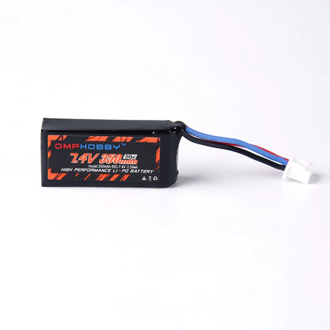 M1 LiPo Battery Pack 50C 7.4V 2S 350mAh For RC Helicopters Beefed Up Upgrade Kit OSHM1024 Heli Accessories