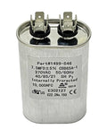Air Conditioner Run Capacitor 75MFD Plus 5 Percent Tolerance 370VAC CBB65A1 50 60Hz Compatible With 67 733 737 753 763 833