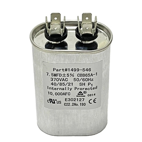 Air Conditioner Run Capacitor 75MFD Plus 5 Percent Tolerance 370VAC CBB65A1 50 60Hz Compatible With 67 733 737 753 763 833