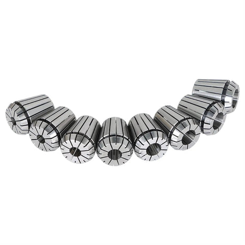 14 Piece ER32 Steel Spring Collet Set One Sixteenth Inch Through Three Quarters Inch for CNC Milling Chuck and Lathe Tool Holder