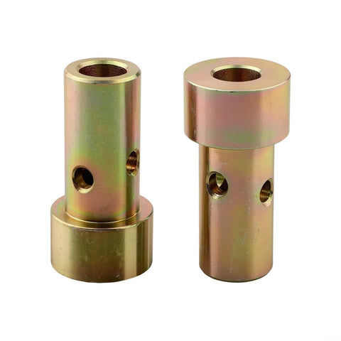 Quick Hitch Roll Pin Kit With Zinc Plated Tractor Bushings for Category I 3 Point Hitch, Steel Construction, Two Bushings