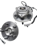 2 Pack Front Wheel Bearing Hubs Assembly For Jeep Commander 2006 2010 And Grand Cherokee 2005 2010 Front Left And Right 5 Bolt Lugs Sensor Wire ABS Compatible Direct Fit Replacement