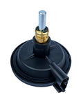 Vanlison 4WD vacuum actuator front view for Ford F-150/F-250; black base, brass collar, metal shaft