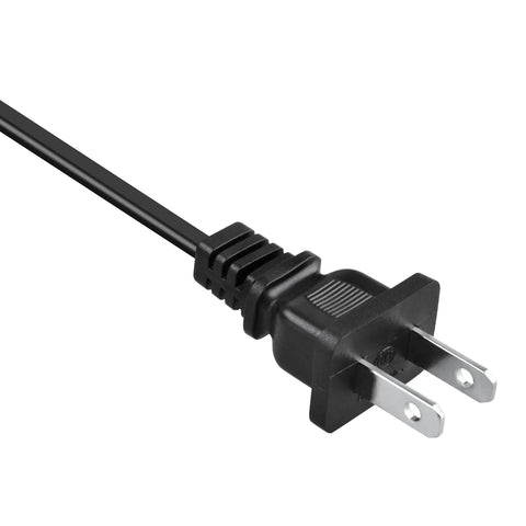 9V AC Power Adapter For Alesis D4 D-4 Electronic Drum Module close-up of black plug with two flat prongs