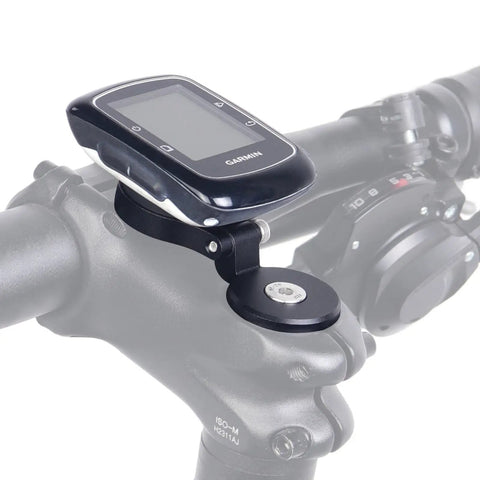 Out Front Bike Computer Mount For One And One Eighth Inch Steerer Tubes Rock Solid CNC 6061 T6 Aluminum Adjustable Angle Stem Mount