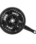 24-34-42T Square Taper Bike Crankset With 170mm Arm For 21 24 27 Speed Mountain And Road Bikes Universal Fit Black Built Beefy