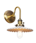 Nordic Ceramic Gold Wall Sconce With On Off Switch Reading Light Fixture For Living Room And Bedroom Modern Ceramic Shade Easy Wall Mount