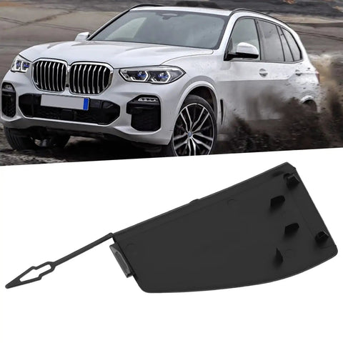Front Right Tow Hook Cover For BMW G05 X5 M Sport And M50i 2019-2022 Direct OEM-Style Replacement With Easy Snap-On Fit