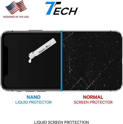 Phone Scratch Remover and Cracked Screen Repair Liquid Glass Protector Universal Nano Protection for All Phones Tablets and Smart Watches Up to 3 Devices