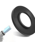 T2 Female To C Mount Telescope Camera Adapter for Telescopes and Macro Photography, anodized aluminum extension ring, black