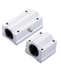 Pro Grade Linear Rolling Bearings Two Pack SCS20LUU SCS6UU SCS16LUU SCS20UU Ideal for CNC Parts and 3D Printer Upgrades High Precision Rock Solid Linear Guides for Precision Machine Tools, aluminum bearing blocks