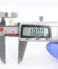 Caliper measuring Stainless Ceramic Hybrid Radial Bearing 18x30x7mm S18307 RS For Bicycle Hub Front And Rear
