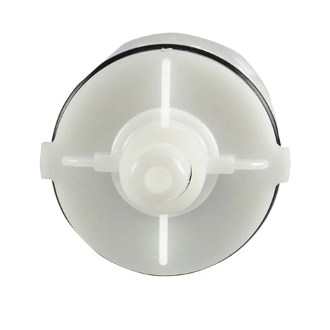 Top view of Durable Plastic Hot And Cold Water Cartridge For Valley Tub And Shower Single Handle Faucets White V4268 OEM Replacement