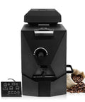 Kicking Up Your Daily Grind With This Heavy Duty Electric Coffee Bean Roaster featuring control panel and roasted beans.