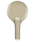 Three-Setting Handheld Rain Shower Head With Rain Jet And ActiveMassage Modes Brushed Nickel Infinity Finish Slim Modern Design