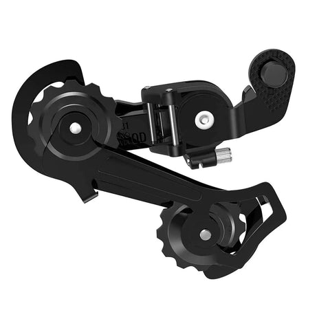 RD TY21B Ride Ready Six And Seven Speed Rear Derailleur Direct Mount for mountain bikes, road bikes, folding bicycles, side view