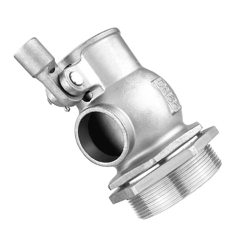 Top Notch Stainless Steel Float Valve For Water Tanks, DN65 Male Thread Ball Float Valve, Heavy Duty Tank Level Control Valve For Chemical, Petroleum, Metallurgy And Other Industries DN65 threaded stainless steel float valve