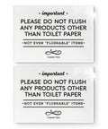 Cool Designer Acrylic Bathroom Sign 3.5 By 5 Inches With Strong Removable Adhesive Washable Premium Gloss Finish Sleek And Elegant Mount