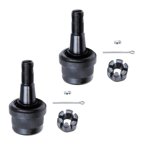 10 Piece Suspension Kit For 2007 2017 Jeep Wrangler, Heavy Duty Tie Rods And Pitman Arm Set, Front Inner And Outer Tie Rods, Rear Stabilizer Bar, Ready For Off Road Adventures And Trail Ready., black steering tie rod ends with castle nuts and cotter pins