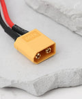 XT60 Male To 4mm Bullet Female Power Cable 14cm 18AWG Durable RC Battery Lead for Heng Long 1/16 Tanks and other RC models.