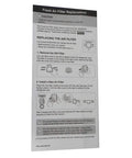 Installation guide for Fridge Air Filter For Elite Side By Side Refrigerators Odor-Fighting Baking Soda Activated Carbon And Zeolite