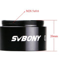 Side view of 0.5x Focal Reducer For 1.25 Inch Eyepieces With Full Multi Coating, Wider Field Of View For Visual Observing And Astrophotography