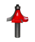 Three Quarter Inch Radius Rounding Over Router Bit With Quadra-Cut Design Four-Cutter Carbide Bit For Molding Doors Drawers