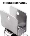 4 Pack Heavy Duty Furniture Wheel Castors 1.5 Inch Universal Swivel Casters with thickened panel for durability