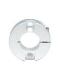 Heavy Duty Machining Split Shaft Collar Alloy Steel Kit With Dual Countersunk Hole Snap Retainer Ring For Thrust Load Positioning Fixing Machinery Parts, front view
