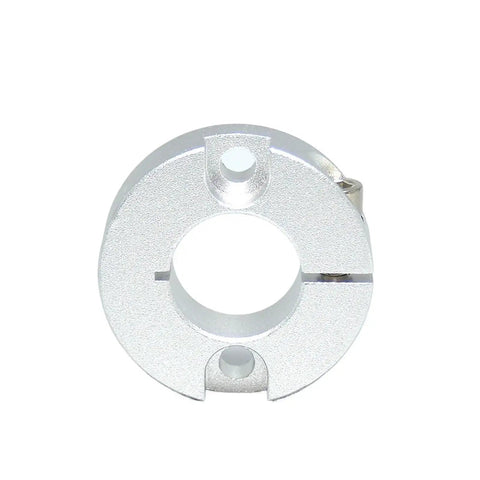 Heavy Duty Machining Split Shaft Collar Alloy Steel Kit With Dual Countersunk Hole Snap Retainer Ring For Thrust Load Positioning Fixing Machinery Parts, front view