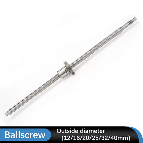 Ball Screw Nut Set For SFU4005 SFU4010 Series With Rails Pro Grade Linear Motion Kit 300 To 1500mm Length 1 Piece Compatible