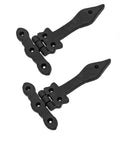 Heavy Duty Screen Door Hinges With Oil Blackened Finish Solid Pair 6 Inch Long By 4 Inch Wide Victorian Colonial Style