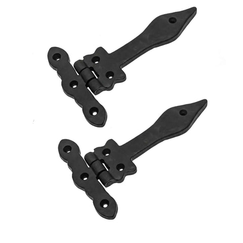 Heavy Duty Screen Door Hinges With Oil Blackened Finish Solid Pair 6 Inch Long By 4 Inch Wide Victorian Colonial Style