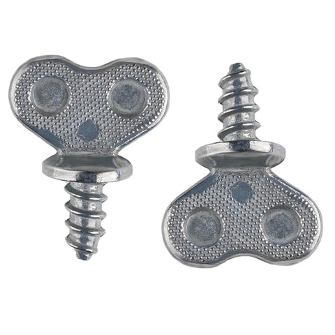 50 Pack License Plate Thumb Screws For Secure Mounting, rustproof metal screws with textured top and universal fit for cars and trucks