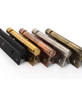 Heavy Duty Automatic Self Closing Spring Door Hinges Stainless Steel Red Finish Built Tough For Hallways Apartments Entrances And Stairways Quiet Smooth Durable High Traffic Hardware
