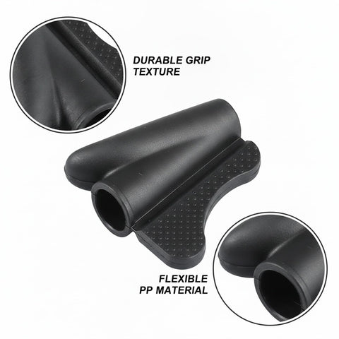 Close-up of Spiral Cable Wrap With Lead Wire Tool Black Cord Management Sleeve showing durable grip texture and flexible material
