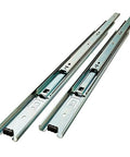 22 Inch Ball Bearing Drawer Slides Full Extension With Zinc Plated Stamped Steel Build Heavy Duty Support Up To 100 Pounds Smooth Open And Close