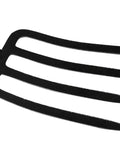 Close-up of a black heavy-duty fork head with four tines, part of Fork Stripper Tool For Pitch Fork Roof Fork And Spade Fork Heavy Duty Yard Maintenance Gear.
