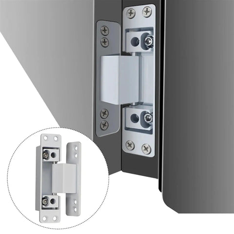 Invisible Door Hinge Adjustable Heavy Duty Door Connector Aluminum Alloy Concealed Hardware For Furniture Cabinet Window Bookshelf And Wardrobe Applications Built Tough With Smooth Operation, aluminum alloy concealed hinge on cabinet door