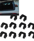 Ford Rear Shelf Clip 10 Pack For Fiesta Mk7 Focus B Max C Max Boot Cover Bracket Retainer 015532109E with open trunk view